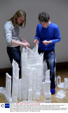 Over 5,000 People Build a Giant 'Sugar Metropolis' with half a million sugar cubes, Belfast, Northern Ireland - 17 Nov 2013