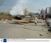 Pipeline explosion in Qingdao, China - 22 Nov 2013
