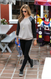 Alessandra Ambrosio without makeup, carrying son Noah Pt 2