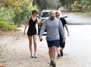 Taylor Swift hiking with Ed Sheeran