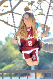 Ben Affleck and his girls have a Swinging Time at the park - Part 2