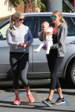 *EXCLUSIVE* Petra Ecclestone and Lavinia Sunday morning coffee run