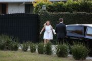 *EXCLUSIVE* Dax Shepard and Kristen bell get in the holiday spirit