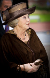 Prinzessin Beatrix bei der Jubiläumskonferenz PUM in Rotterdam