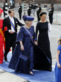 ROYAL ARRIVALS AT DUTCH KINGS CORONATION