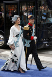 ROYAL ARRIVALS AT DUTCH KINGS CORONATION