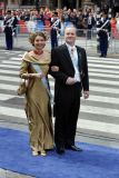 ROYAL ARRIVALS AT DUTCH KINGS CORONATION
