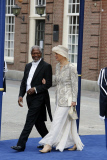 ROYAL ARRIVALS AT DUTCH KINGS CORONATION