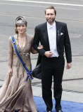 Royal arrivals at the Nieuwe Kerk in Amsterdam