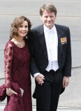 Royal arrivals at the Nieuwe Kerk in Amsterdam