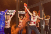 Femen Protest gegen Prostitution in Berlin