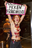 Femen Protest gegen Prostitution in Berlin