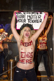 Femen Protest gegen Prostitution in Berlin