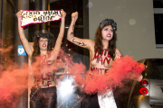 Femen Protest gegen Prostitution in Berlin