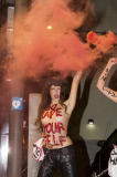 Femen Protest gegen Prostitution in Berlin
