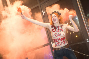 Femen Protest gegen Prostitution in Berlin