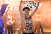 Femen Protest gegen Prostitution in Berlin
