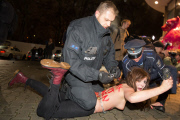 Femen Protest gegen Prostitution in Berlin