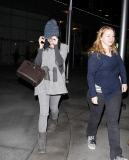 *EXCLUSIVE* Katy Perry geeks out at "Hunger Games: Catching Fire" movie night