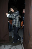 Steven Tyler hobbles his way into Craig's for dinner