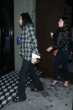 Steven Tyler hobbles his way into Craig's for dinner