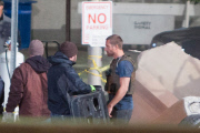 *EXCLUSIVE* Paul Walker filming 'Fast & Furious 7' in Atlanta