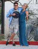 Semi-Exclusive... Charlie Sheen Locking Lips With His New Lady Brett Rossi 