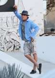 Semi-Exclusive... Charlie Sheen Locking Lips With His New Lady Brett Rossi 