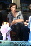 *EXCLUSIVE* Mila Jovovich and Paul Anderson have a family fun day