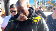Tyrese Gibson devastated as he makes an emotional visit to Paul Walker's crash site