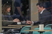 Jamie Dornan and Dakota Johnson get to work on 'Fifty Shades of Grey' **NO Canada**