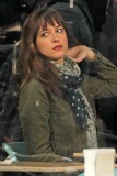 Jamie Dornan and Dakota Johnson get to work on 'Fifty Shades of Grey' **NO Canada**