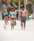EXC - JESSE METCALFE AND CARA SANTANA IN CANCUN
