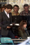 First Photos Of Dakota Johnson And Jamie Dornan Filming "Fifty Shades Of Grey"