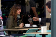 First Photos Of Dakota Johnson And Jamie Dornan Filming "Fifty Shades Of Grey"