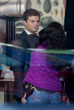 First Photos Of Dakota Johnson And Jamie Dornan Filming "Fifty Shades Of Grey"