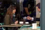 First Photos Of Dakota Johnson And Jamie Dornan Filming "Fifty Shades Of Grey"