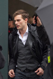 First Photos Of Dakota Johnson And Jamie Dornan Filming "Fifty Shades Of Grey"