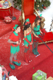 Chris Colfer, Lea Michele and Naya Rivera get ready for Christmas