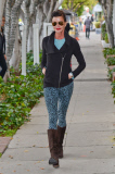 *EXCLUSIVE* Janice Dickinson tries to ensure all eyes are on her