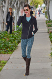 *EXCLUSIVE* Janice Dickinson tries to ensure all eyes are on her