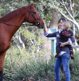 Jennifer Garner Takes Samuel To See The Horses 