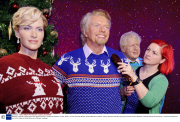 Madame Tussauds unveils famous wax figures dressed in Christmas sweaters, London, Britain - 03 Dec 2013