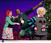 Madame Tussauds unveils famous wax figures dressed in Christmas sweaters, London, Britain - 03 Dec 2013