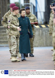 Princess Anne presents Afgham medals to soldiers of the Household Cavalry at Combermere Barracks, Windsor, Britain - 04 Dec 2013