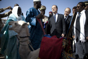 President Francois Hollande In Timbuktu - Mali