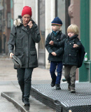 Naomi Watts Takes Her Boys To School 