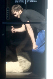 *EXCLUSIVE* Ashton Kutcher gets in a Good Workout with Jiu-Jitsu