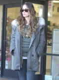 Exclusive... Pregnant Megan Fox & Brian Austin Green Shopping At Planet Beauty 