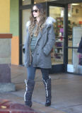 Exclusive... Pregnant Megan Fox & Brian Austin Green Shopping At Planet Beauty 